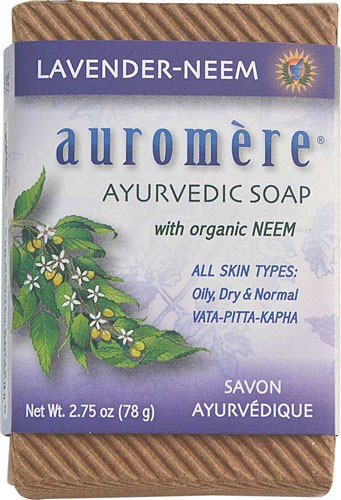 Auromere - Ayurvedic Bar Soap Lavender-Neem 2.75 oz