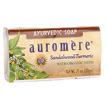 Auromere - Ayurvedic Bar Soap Sandalwood Tumeric 0.71 oz