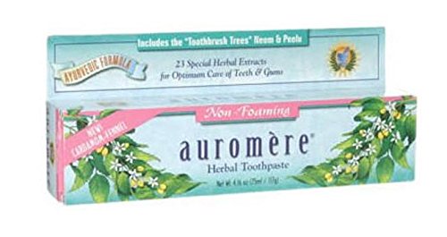 Auromere - Ayurvedic Foam-Free Mint Toothpaste 4.16 oz-UNAVAILABLE