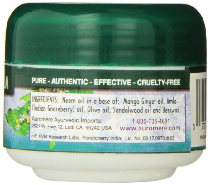 Auromere - Ayurvedic Neem Balm 2 oz