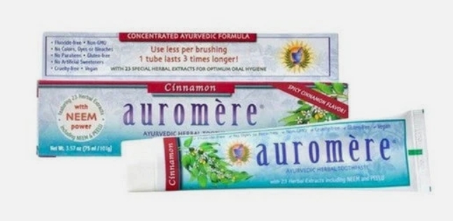 Auromere - Toothpaste Cinnamon 3.57 oz