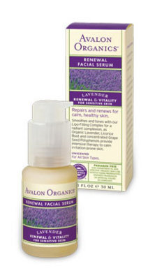 Avalon Facial Serum Organic Renewal 1 oz