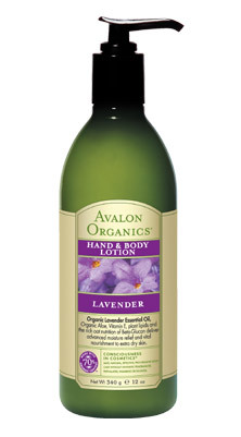 Avalon Lotion Organic Lavender 12 oz