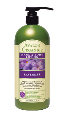 Avalon Lotion Organic Lavender Value Size 32 oz