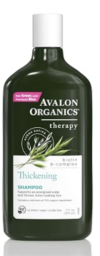Avalon Natural Biotin B-Complex Therapy Shampoo, 11 Fl Oz
