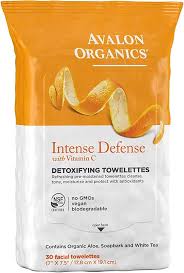 Avalon Organic Detoxifying Towelettes 30 Ct