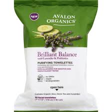 Avalon Organic Purifying Towelettes 30 Ct