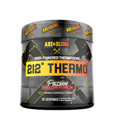 Axe & Sledge 212 Thermo High-Powered Thermogenic 30serv Passion Melon Punch