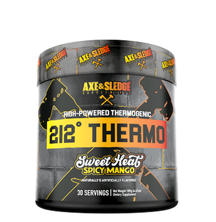 Axe & Sledge 212 Thermo High-Powered Thermogenic 30serv Spicy Mango     TEMPORARILY UNAVAILABLE