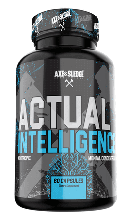 Axe & Sledge Actual Intelligence Nootropic 30serv     TEMPORARILY UNAVALIBLE