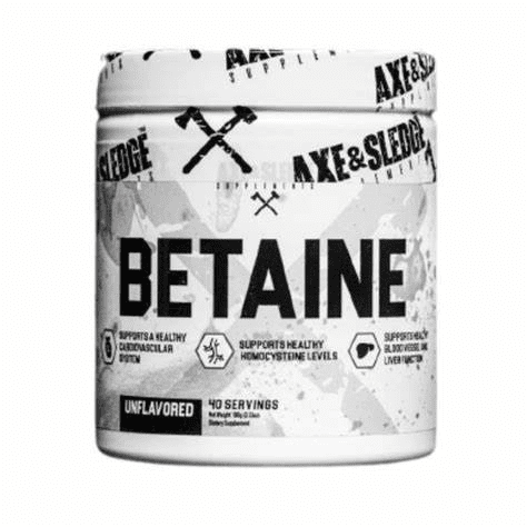 Axe & Sledge Betaine Anhydrous (2.5gserv) 40serv Unflavored