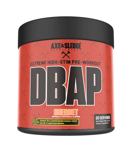 Axe & Sledge DBAP Extreme Preworkout 20serv Sherbert