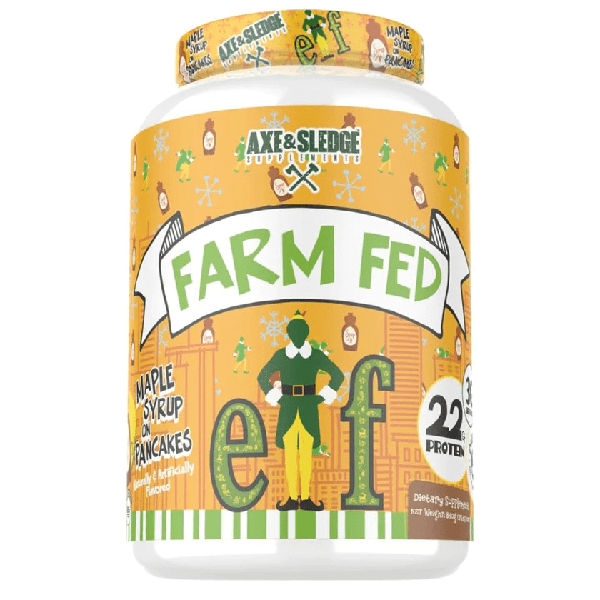 Axe & Sledge Farm Fed (Grass Fed 100% Isolate w/ Digesorb) 30serv Maple Syrup Pancakes