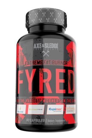 Axe & Sledge FYRED Extreme Fat Burn Capsule 30/60serv