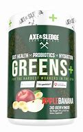 Axe & Sledge Greens Plus 30serv Apple Banana