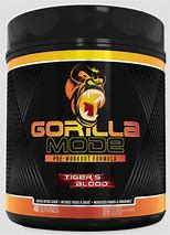 Gorilla Mode Pre-Workout Tiger's Blood 40 serv