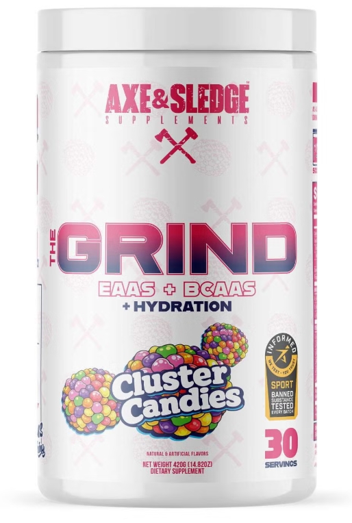 Axe & Sledge Grind 30serv Cluster Candies