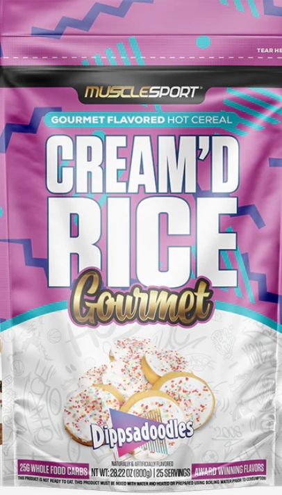 Muscle Sport Cream Of Rice Gourmet Dippsadoodles 28oz Hot Cereal 25 Servings