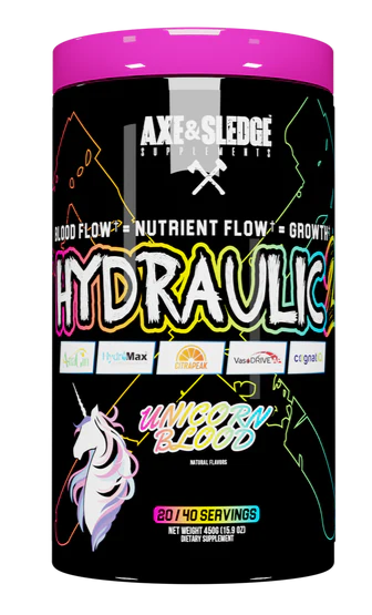 Axe & Sledge Hydraulic 2 Unicorn Blood Flavor 20/40 Servings