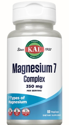 Kal - Magnesium 7 Complex 350 mg 60 vegcaps