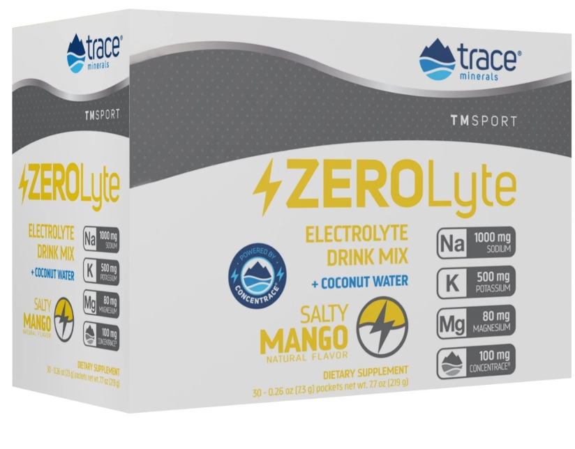 Trace Minerals ZeroLyte - Salty Mango 30 packets