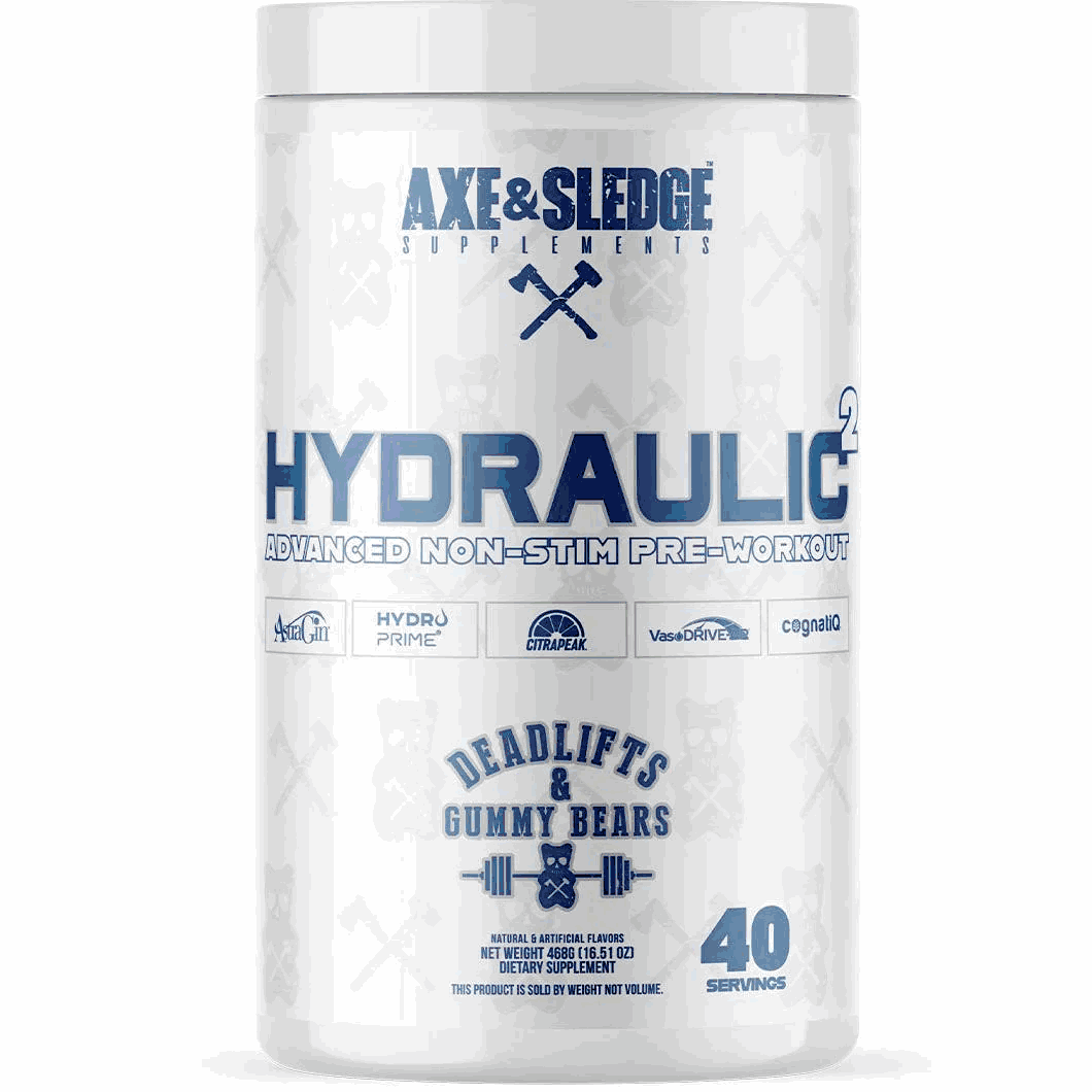 Axe & Sledge Hydraulic 2 Deadlifts & Gummy Bears Flavor 20/40 Servings
