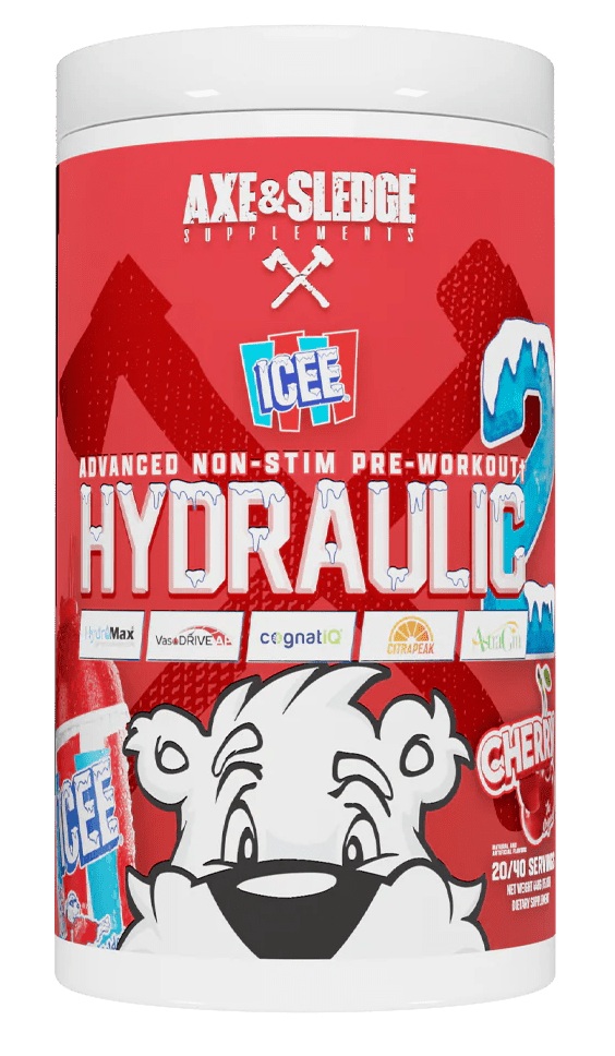 Axe & Sledge Hydraulic 2     20/40serv Cherry Icee
