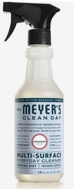 Mrs Meyers - Cleaner Multi Surface Spray Snowdrop 16floz