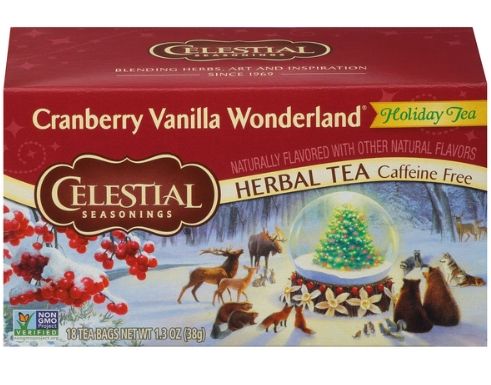 Celestial Seasonings Cranberry Vanilla Wonderland 18 Bags
