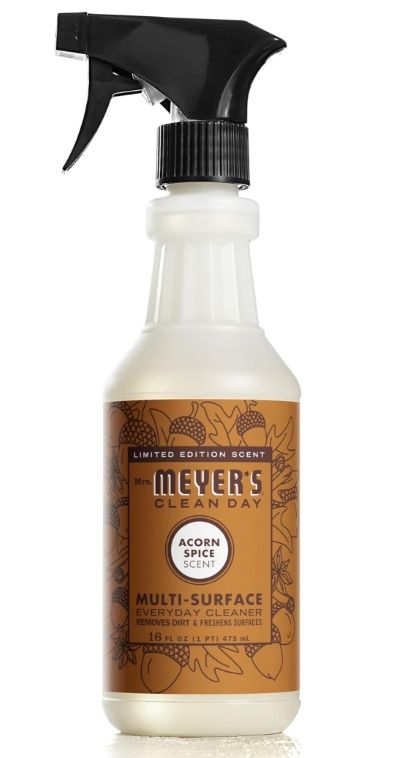 Mrs Meyers - Cleaner Multi Surface Spray Acorn Spice 16floz