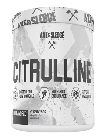 Axe & Sledge L-Citrulline (5gserv) 40serv Unflavored