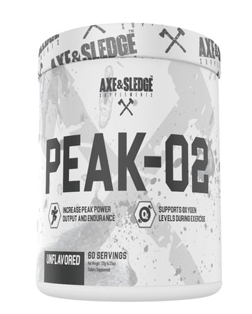 Axe & Sledge Peak-02 (2gserv) 60serv Unflavored      TEMPORARILY UNAVAILABLE