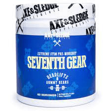 Axe & Sledge Seventh Gear Extreme Preworkout 30serv Deadlift & Gummy Bears