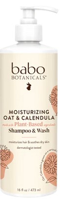 Babo Botanicals - Moisturizing Baby Shampoo 16 Oz