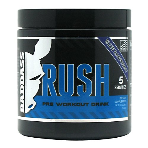 Baddass Nutrition Baddass Rush Blue Raspberry 5/ Pre-workout