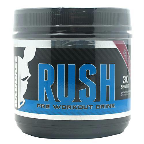 Baddass Nutrition Baddass Rush Fruit Punch 30/Sr Pre-workout