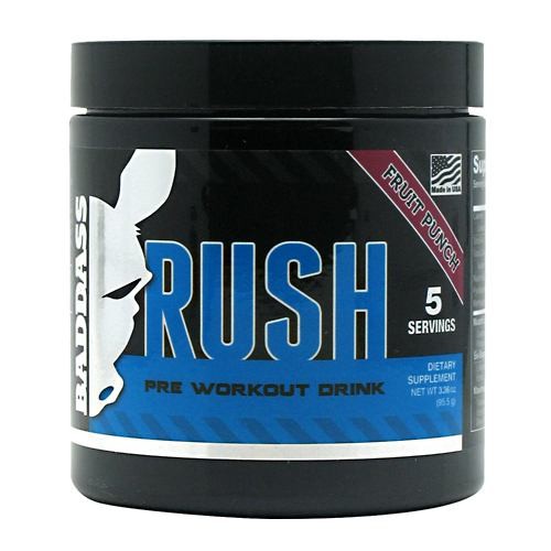 Baddass Nutrition Baddass Rush Fruit Punch 5/Ser Pre-workout