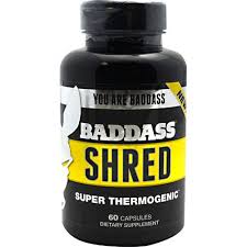 Baddass Nutrition Baddass Shred 60 Caps Weight Loss / energy