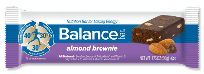Balance Bar  Almond Brownie 15 Bars/Box(TEMP UNAVAILABLE)