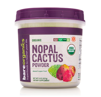 Bare Organics Nopal Cactus Powder 8 ounce