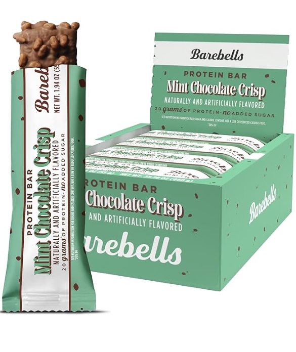 Barebell Functional Foods Mint Chocolate Crisp 12 Bars