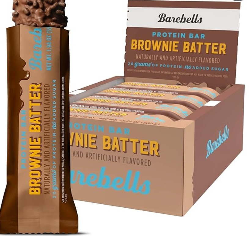 Barebells Functional Foods Brownie Batter 12 Bars -TEMP UNAVAILABLE