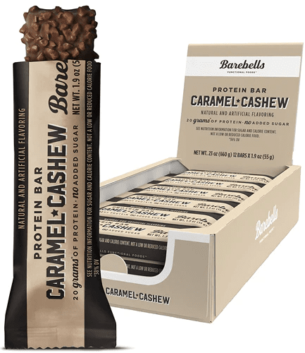 Barebells Functional Foods Caramel Cashew 12 Bars