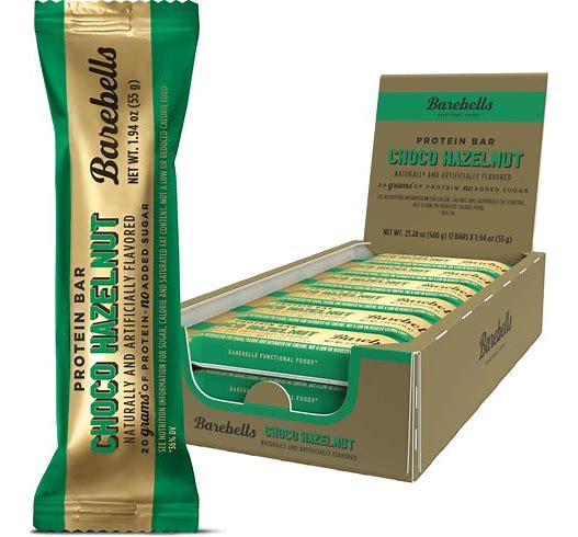 Barebells Functional Foods Choco Hazelnut 12 Bars