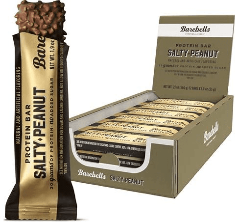 Barebells Functional Foods Salty Peanut 12 Bars