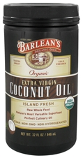Barleans - Extra Virgin Coconut Oil - 32 oz-UNAVAILABLE