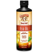 Barleans - Omega Swirl:Omega-3 Fish Oil Citrus Sorbet Supplement 16 oz