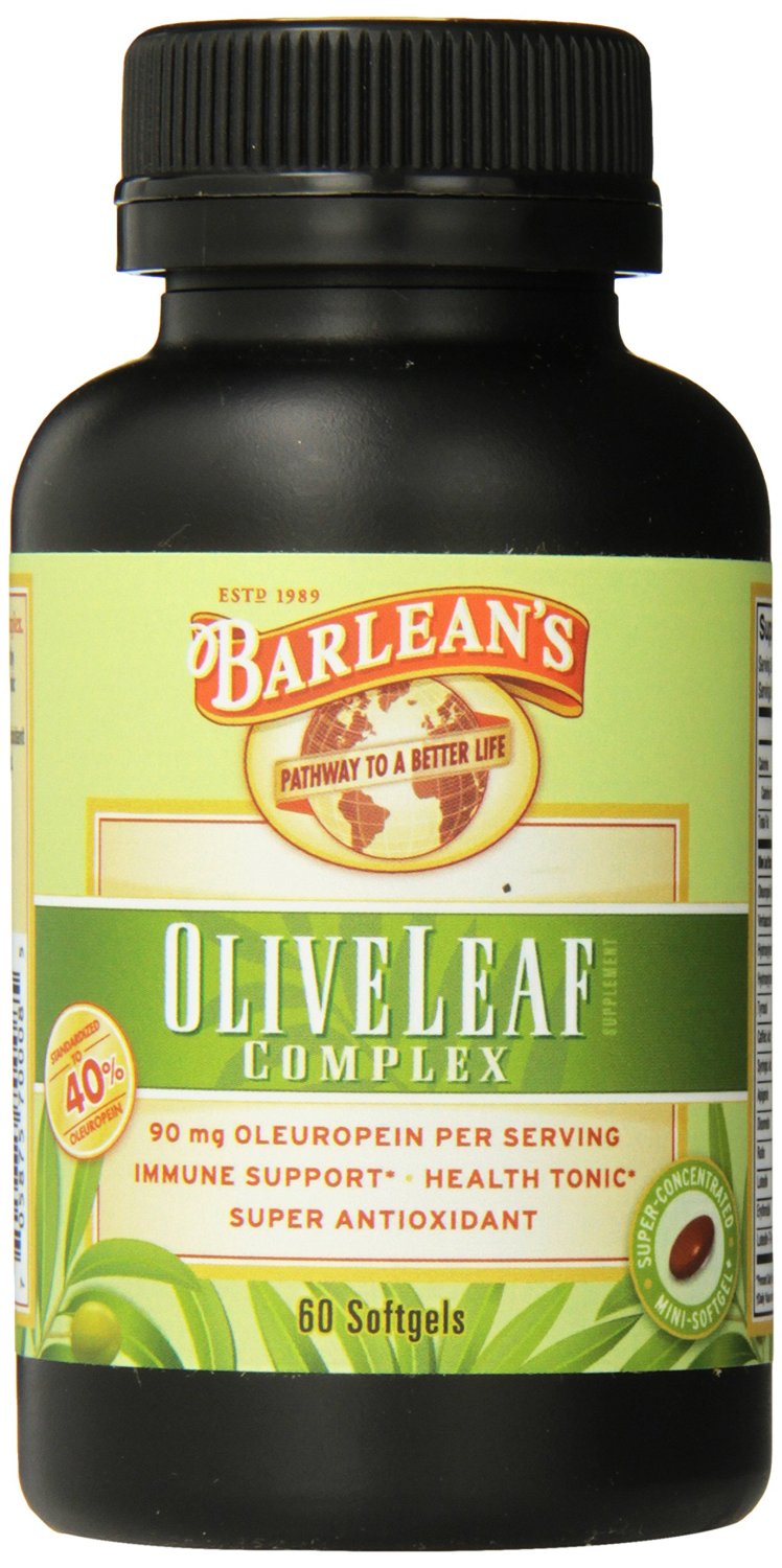 Barleans - Olive Leaf Complex 60 Softgels