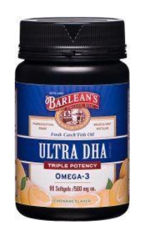 Barleans - Fresh Catch DHA Fish Oil Softgels 90 ct