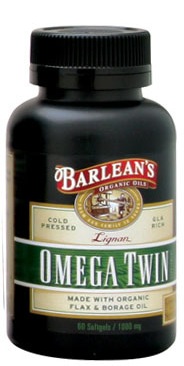Barleans - Lignan Omega Twin Capsules 120 Softgels      TEMPORARILY UNAVAILABLE